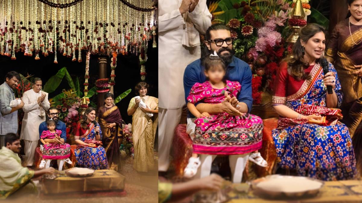 Ram Charan and Upasana Celebrate Twins’ Names: Shiva Ram and Anveera Devi
