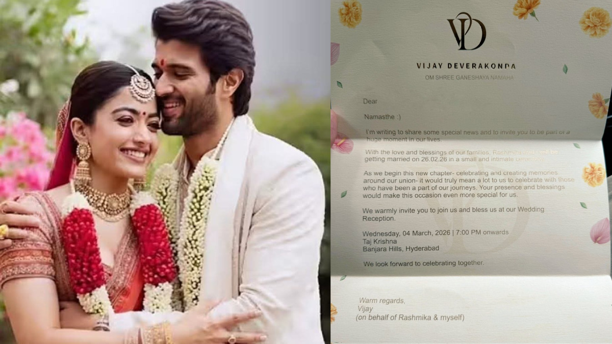 Vijay Deverakonda & Rashmika Mandanna Wedding: Leaked Invite Confirms February Date and Royal Venue!