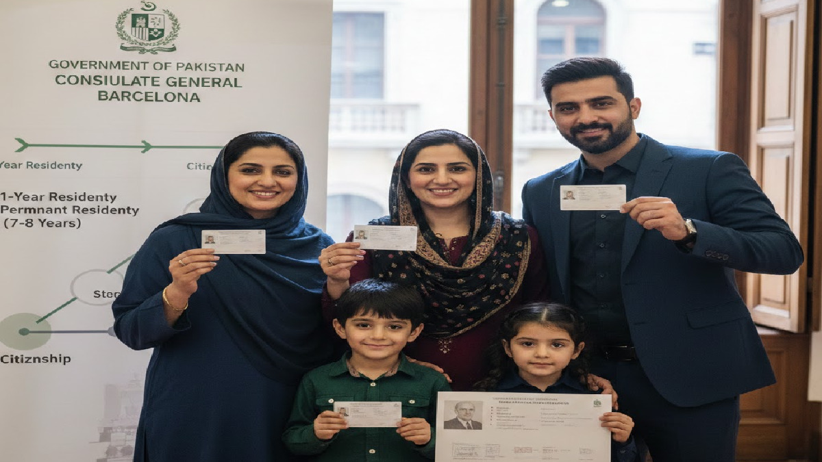 Pakistan Provides Spain-Based Residents Easier Way to Get One-Year Residency Cards | Photo Credit: AI Image