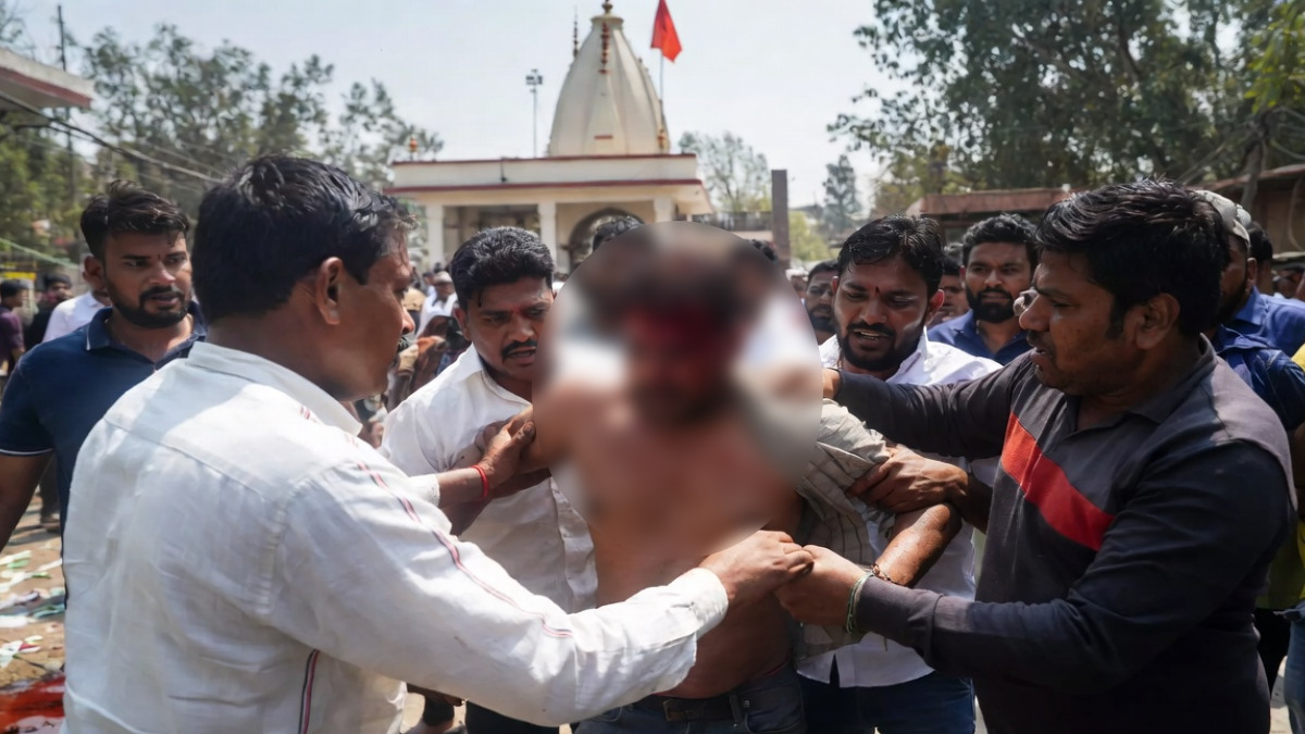 Rudrapur Tensions: Man Assaulted Near Temple Over Land Dispute, Forced Slogan Chanting