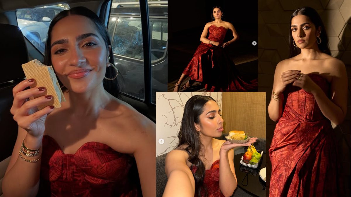 Rukmini Vasanth’s Viral Photoshoot: The ‘Kantara’ Star Dazzles While Flaunting Her Love for Food