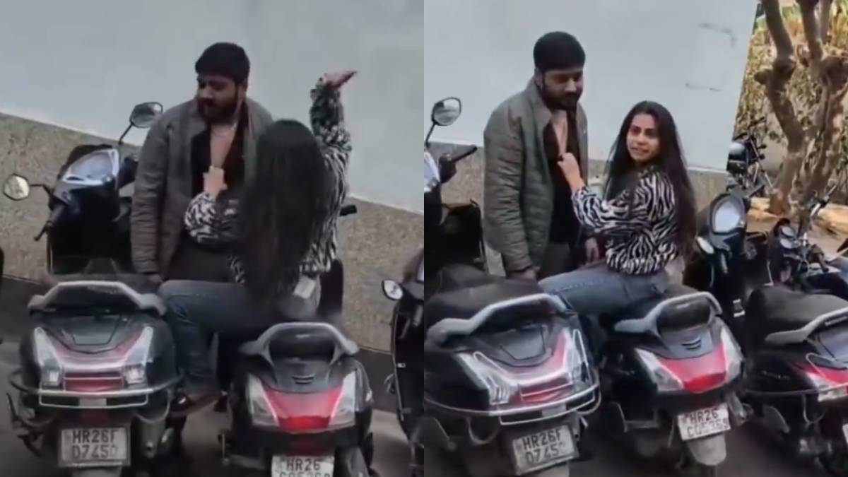 ಪ್ರೇಮಿಗಳ ಜಗಳ ಸಾರ್ವಜನಿಕ ಹಿಂಸಾಚಾರಕ್ಕೆ ತಿರುಗಿದ ಘಟನೆ!!