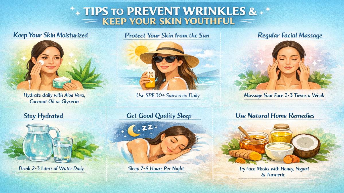 6 Simple and Effective Ways to Reduce Facial Wrinkles