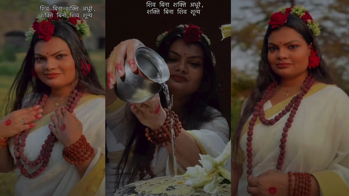 Who Is Sonam Pandit? Influencer's Mahashivratri Video Wins Millions of Hearts Online