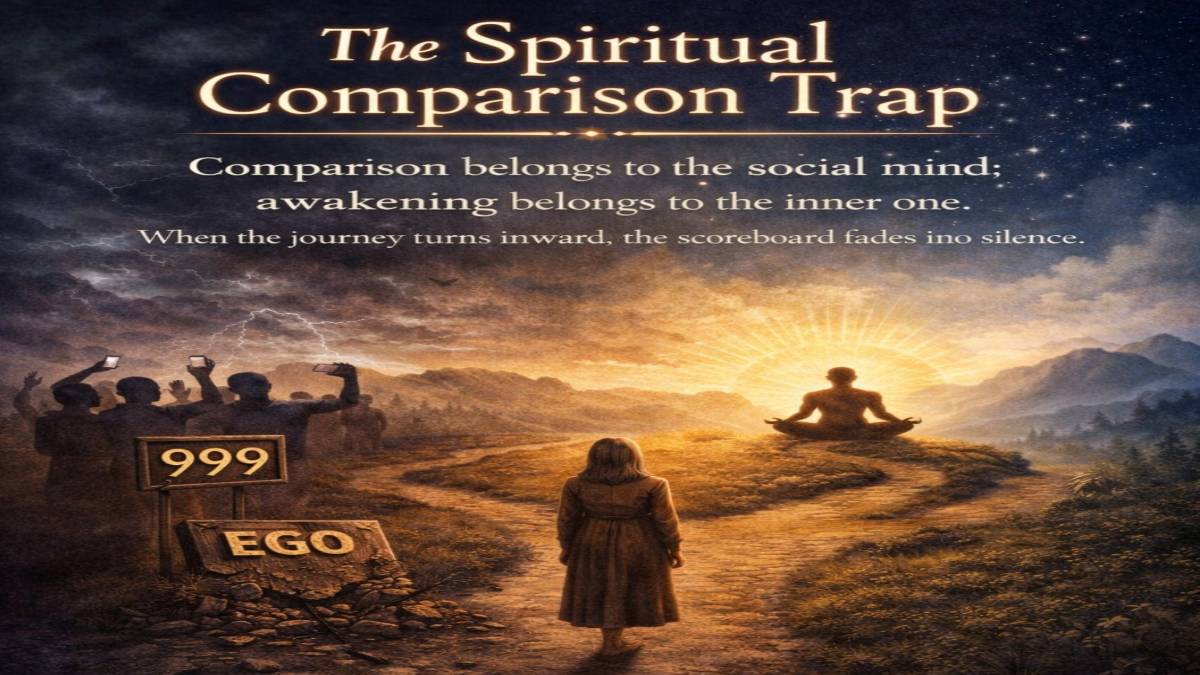 The Spiritual Comparison Trap, Why Awakening Cannot Be Measured