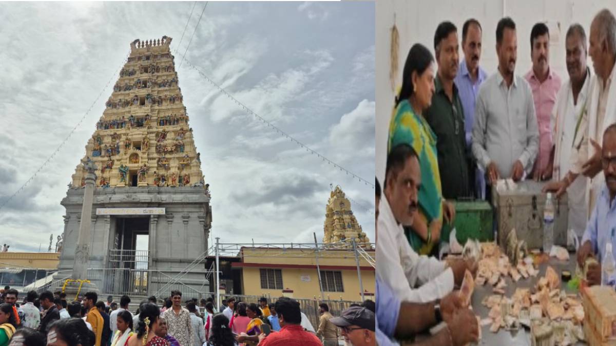 ಭಕ್ತರ ಭಕ್ತಿ ಪ್ರತಿಬಿಂಬಿಸಿದ ಹುಂಡಿ ಎಣಿಕೆ