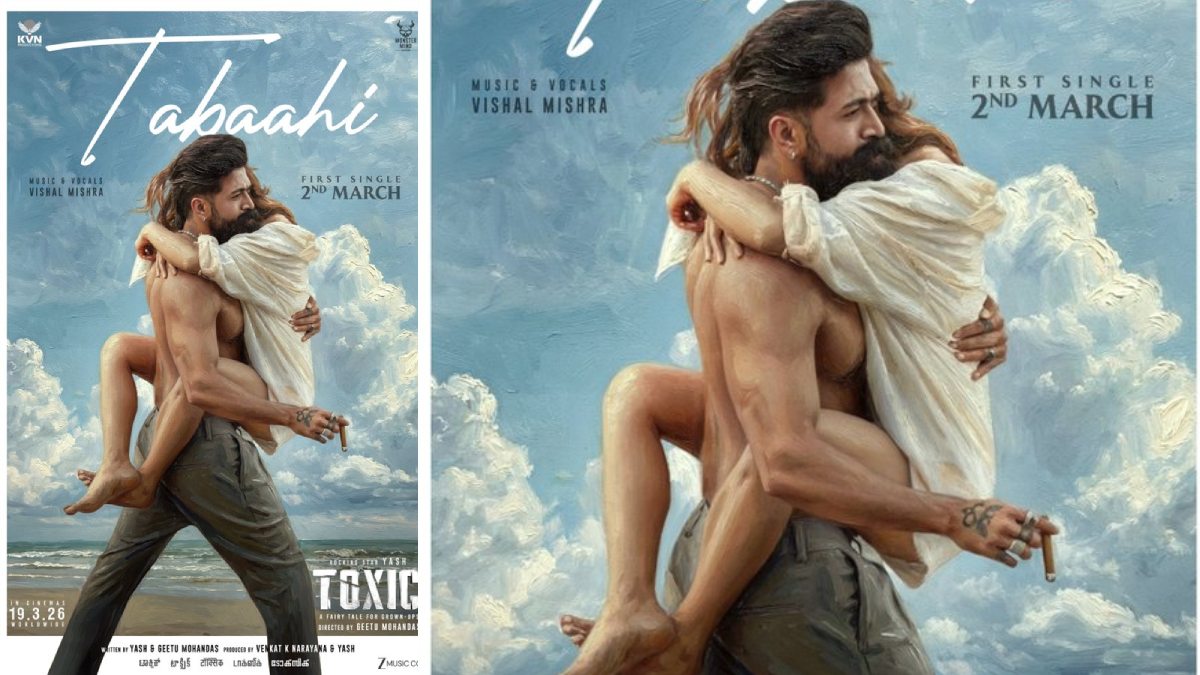 Toxic First Single Tabaahi: Yash and Kiara Advani’s Raw Chemistry Sets the Screen on Fire; Release Date Revealed