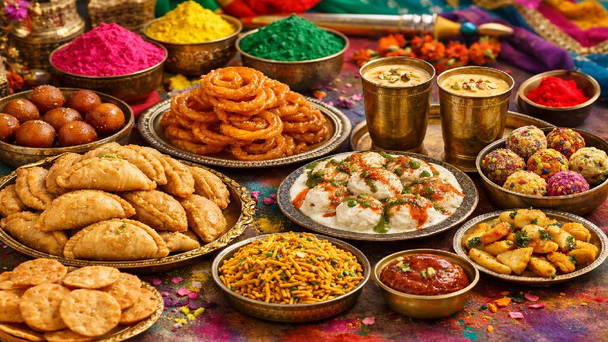 From Gujiya to Thandai: Delicious Foods That Make Holi Truly Special