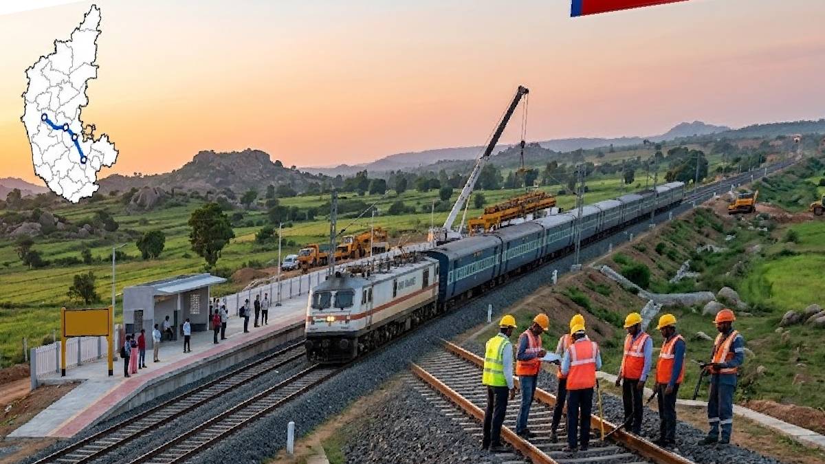 ಮ್ಮ ಊರಿಗೂ ಬರುತ್ತಾ ರೈಲು? ತುಮಕೂರು-ದಾವಣಗೆರೆ ಮಾರ್ಗದ 16 ಹೊಸ ನಿಲ್ದಾಣಗಳ ಪಟ್ಟಿ ನೋಡಿ