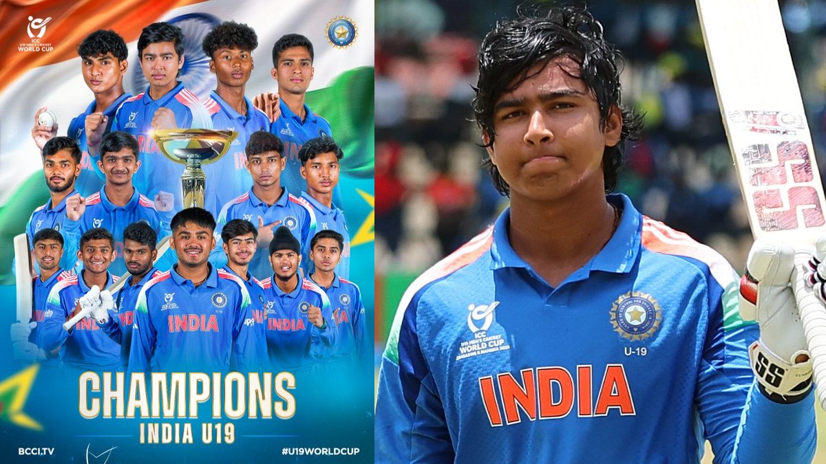 India Claims Record-Extending 6th U19 World Cup Title: Vaibhav Suryavanshi’s Masterclass 175 Crushes England