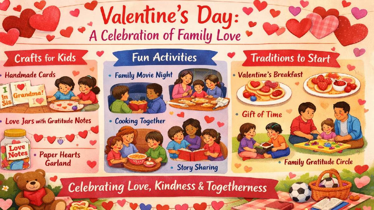 Valentine’s Day Ideas for Families: Crafts, Activities, and Traditions Together