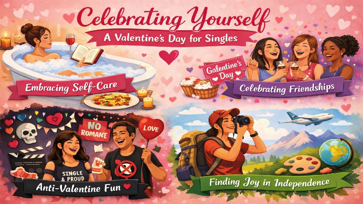Celebrating Yourself: Valentine’s Day Ideas for Singles