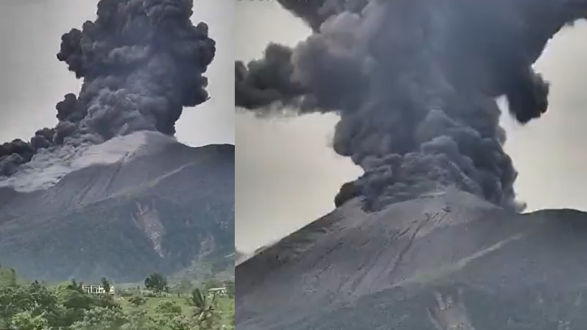 Explosive Eruption Rocks Kanlaon Volcano: 2,000-Meter Ash Plume Triggers High Alert on Negros Island