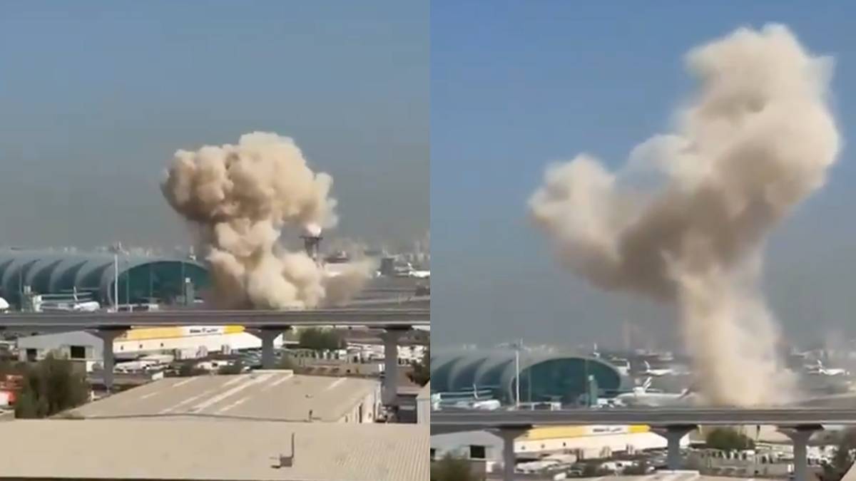 ದುಬೈ ವಿಮಾನ ನಿಲ್ದಾಣದಲ್ಲಿ ಸ್ಫೋಟದ ಸದ್ದು - ವಿಮಾನ ಸಂಚಾರ ಸ್ಥಗಿತ, ಪ್ರಯಾಣಿಕರಲ್ಲಿ ಆತಂಕ!! ವಿಡಿಯೋ;