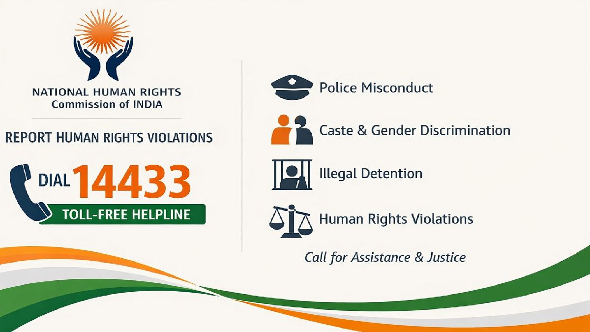 14433 Helpline: A Fast Way to Report Human Rights Violations in India
