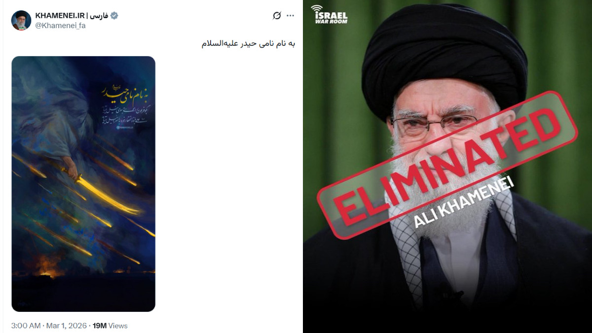 Cryptic Post Hits Khamenei’s X After Trump Declares Him Dead