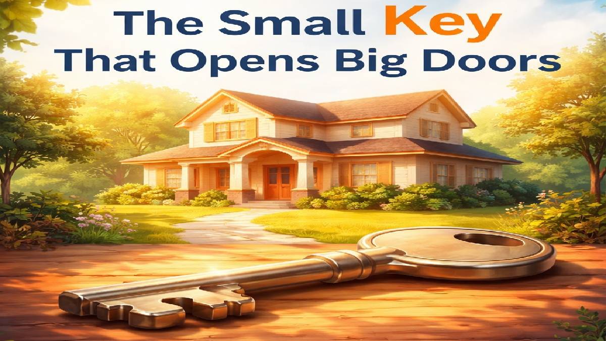 The Small Key That Opens Big Doors