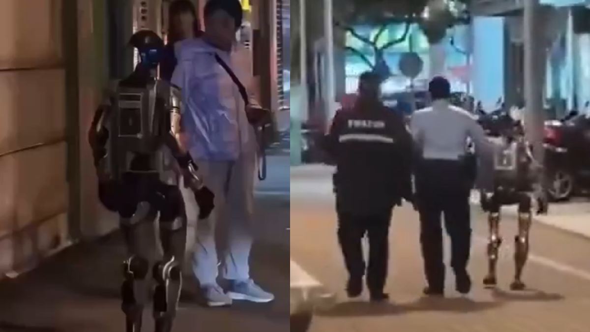 “Arrested Robot” After Harassing Elderly Woman in Macau