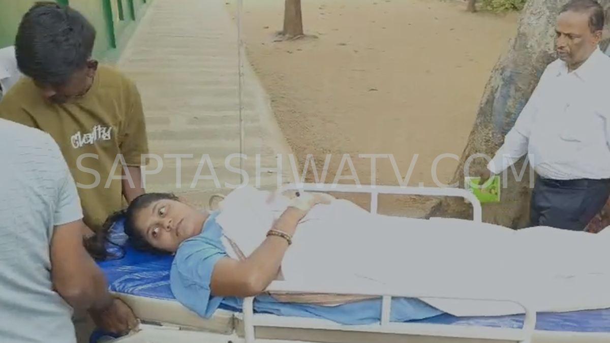 Brave Kusuma Writes SSLC Exam from Ambulance in KGF After Losing Her Leg