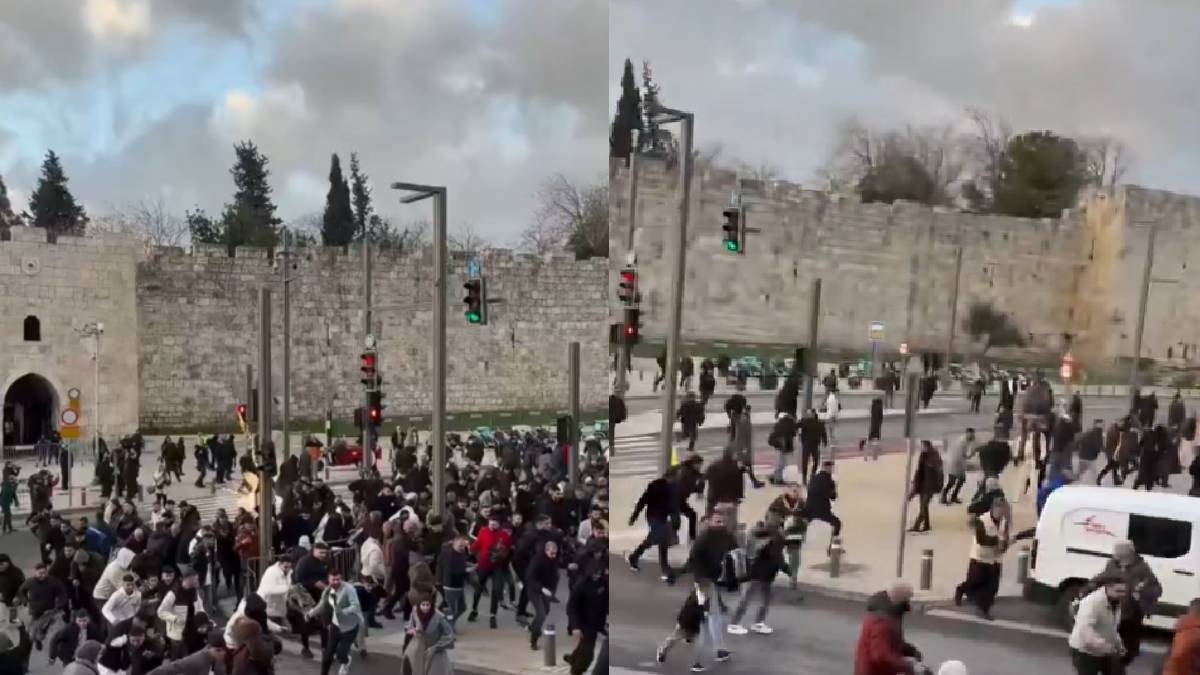 Palestinian Worshippers Face Tear Gas During Eid al-Fitr Prayers in Jerusalem