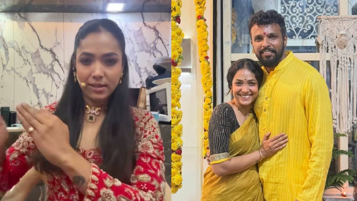 ನನ್ನ ನಿಶ್ಚಿತಾರ್ಥಕ್ಕೆ ನಾನೇ ಹೋಗಿಲ್ಲ! ಅನುಪಮಾ ಗೌಡ ವ್ಯಂಗ್ಯ ಪ್ರತಿಕ್ರಿಯೆ! | Photo Credit: https://www.instagram.com/stories/anupamagowda/3858312482805504897?utm_source=ig_story_item_share&igsh=YmdtYzJ3eWJmb3Z4 | https://www.instagram.com/p/DWE3xvlko7b/?img_index=7&igsh=aHR2YmoxYzVpMnV3