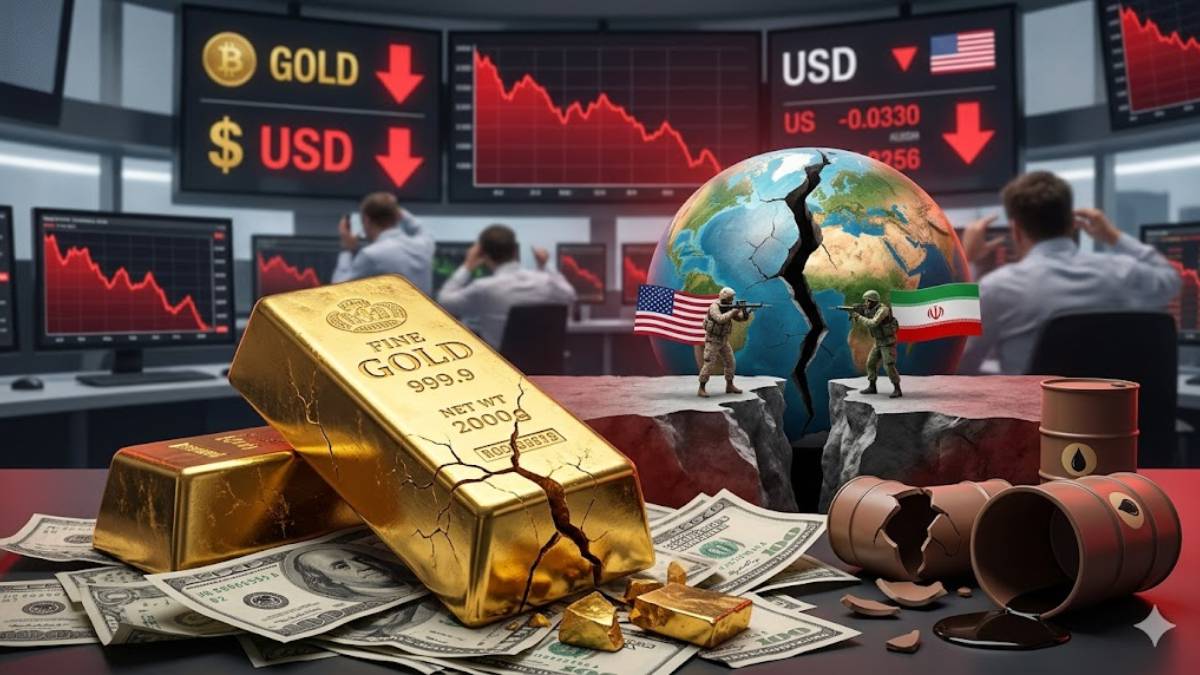 ಚಿನ್ನದ ಬೆಲೆ ಕ್ರಾಶ್‌: ಅಮೆರಿಕ-ಇರಾನ್ ಯುದ್ಧದ ಭೀತಿ ನಡುವೆ ಪಾತಾಳಕ್ಕೆ ಕುಸಿದ ಗೋಲ್ಡ್ ರೇಟ್!! ಇಲ್ಲಿದೆ ನೋಡಿ;