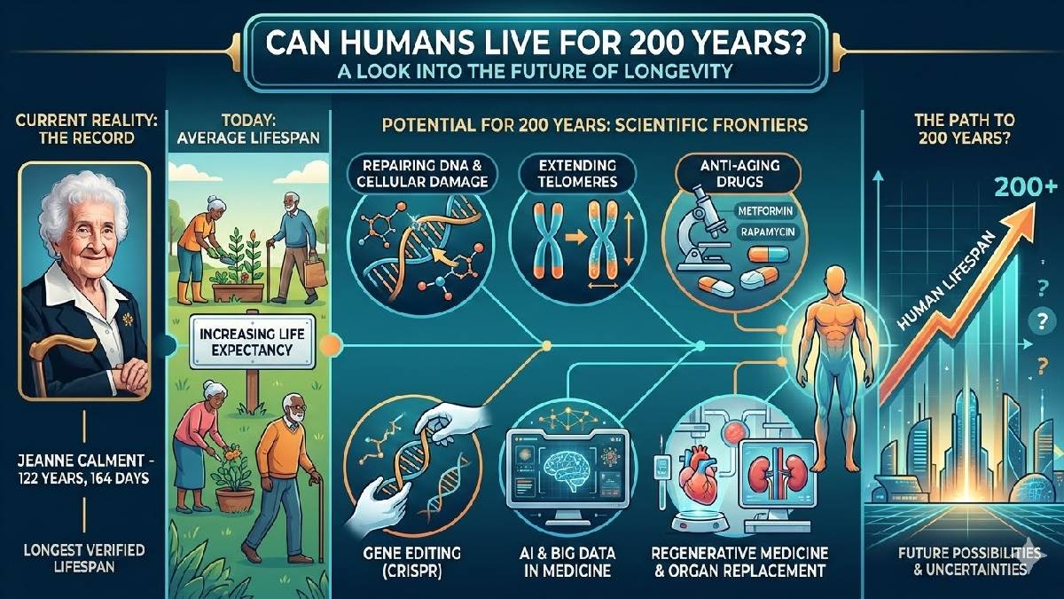 Can Humans Live for 200 Years? Why It Looks as though You Might Be Possible