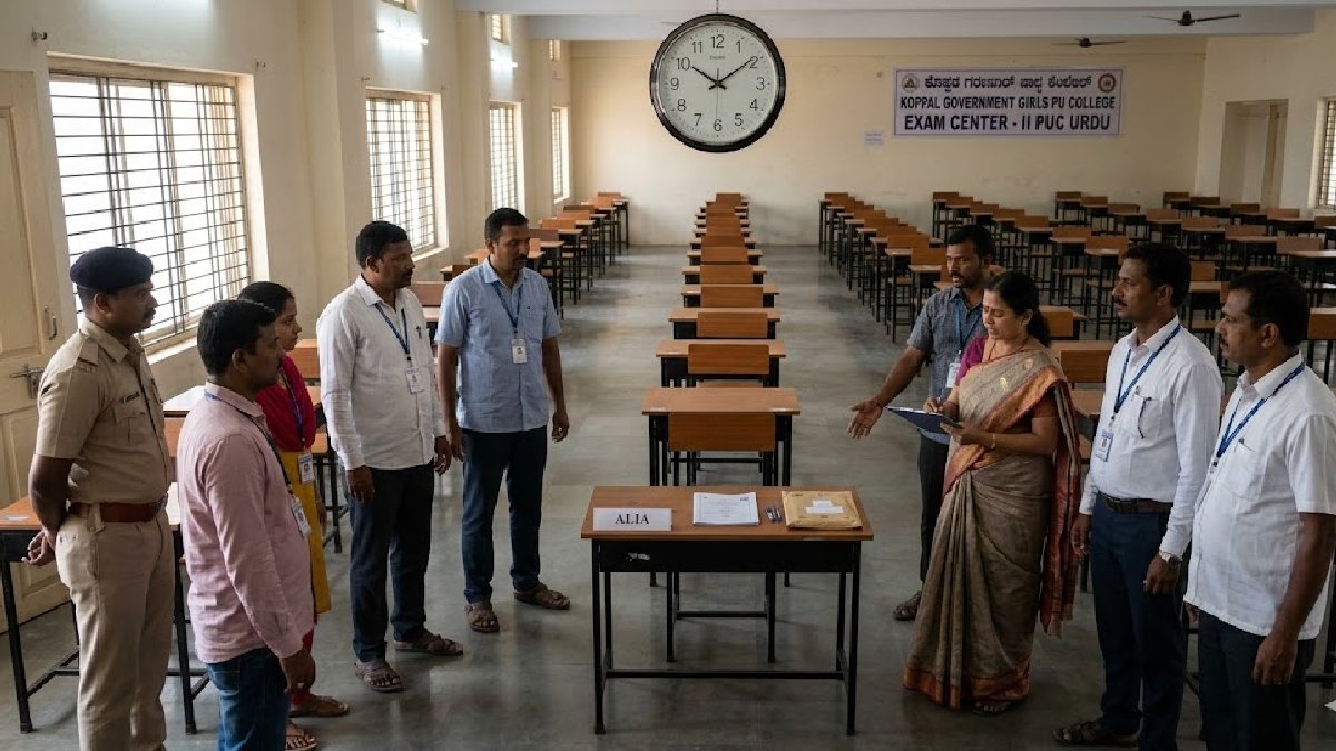 12 Staff Wait for 1 Student: Unusual Case of II PUC Urdu Exam Absence in Koppal
