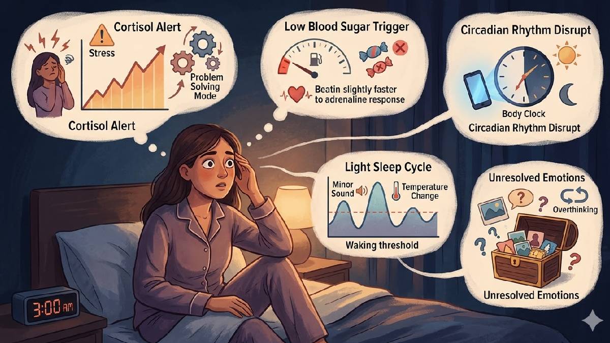 If You Wake Up at 3AM Every Night, Your Body Is Trying to Tell You This…