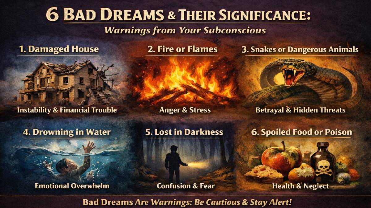 6 Bad Dreams and Their Significance: Warnings From Your Subconscious