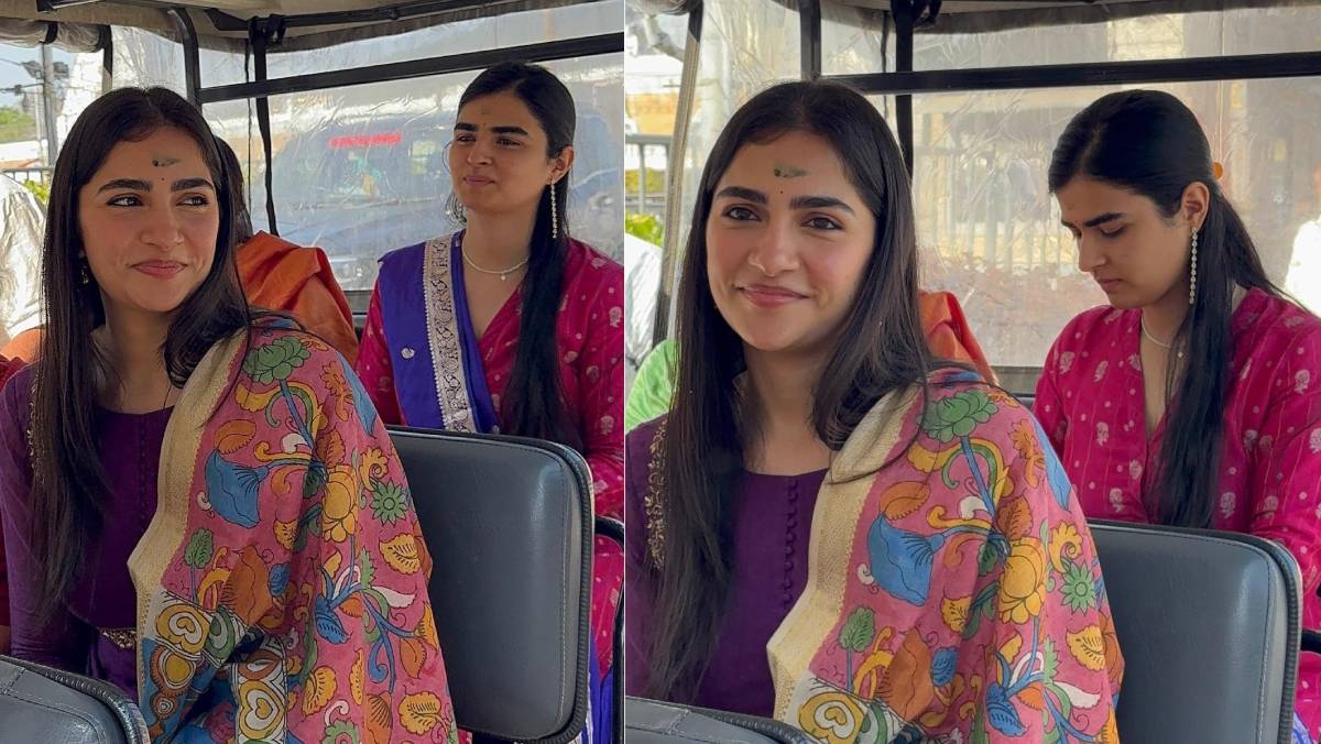 ತಂಗಿಯೊಡನೆ ತಿಮ್ಮಪ್ಪನ ಮೊರೆ ಹೋದ ನಟಿ ರುಕ್ಮಿಣಿ - ತಿರುಮಲದಲ್ಲಿ ಸಪ್ತ ಸಾಗರದಾಚೆಯ ಸುಂದರಿಯ ಕ್ಷಣ!!