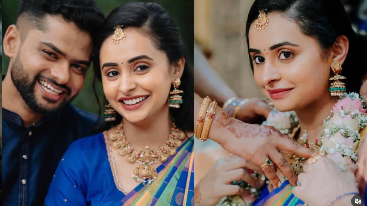Wedding Joy – Actress Sanjana Burli Begins a New Journey in Life
