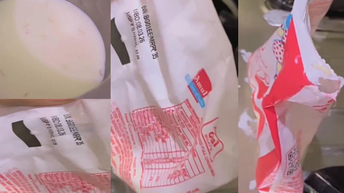 Insects Found in Amul Milk? Viral Claim Raises Food Safety Concerns in India