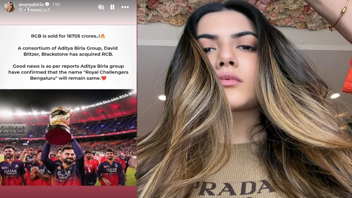 RCB Sold to Aditya Birla Group: Ananya Birla Confirms No Name Change