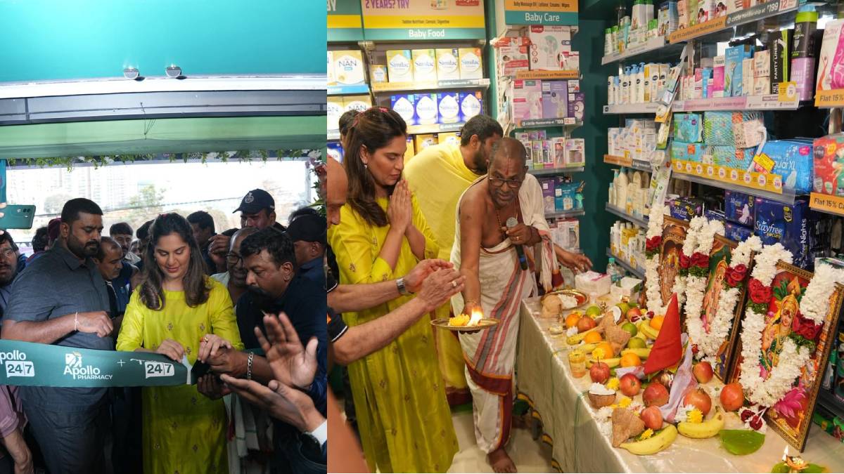 Upasana Konidela Inaugurates Apollo Pharmacy’s 1000th Store in Telangana | Photo Credit: https://x.com/rameshlaus