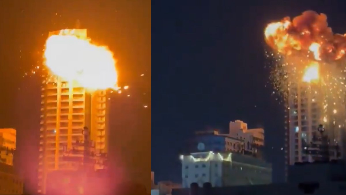 Bahrain High-Rise in Flames: Iranian Drone Strikes Manama Skyscraper as Regional Conflict Widens
