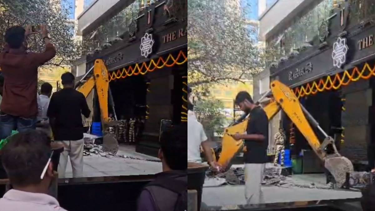 ರಾಮೇಶ್ವರಂ ಕೆಫೆಗೆ ಶಾಕ್ ನೀಡಿದ ಪಾಲಿಕೆ - ಅಕ್ರಮ ಕಟ್ಟಡದ ಮೇಲೆ ಬುಲ್ಡೋಜರ್ ಪ್ರಯೋಗ!! ವಿಡಿಯೋ;