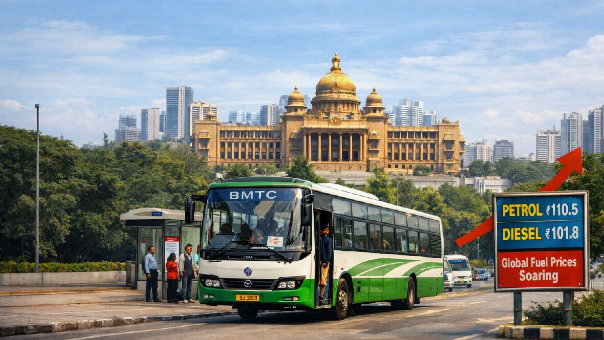 Bengaluru Bus Fares Stay Unchanged as Fuel Prices Surge, Relief for Commuters