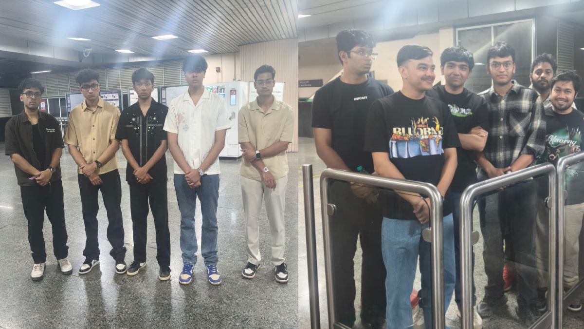 Bengaluru Metro Trouble: 11 Passengers Caught Singing Loudly and Blocking Doors