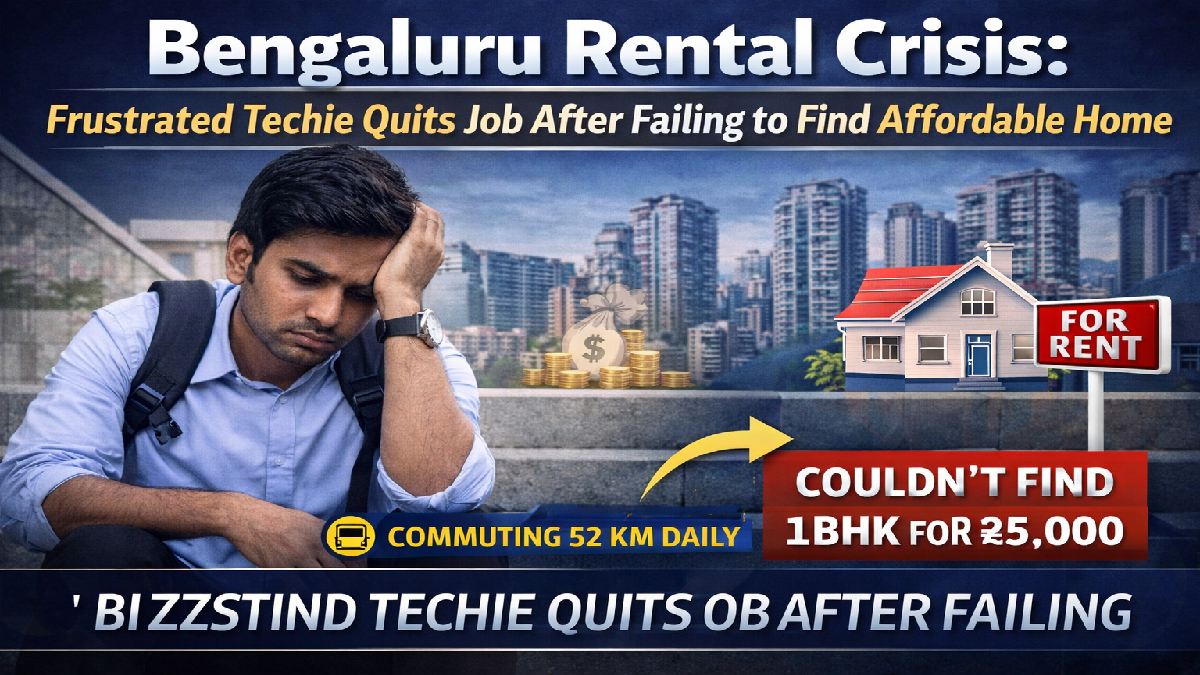 Bengaluru Rental Crisis: Frustrated Techie Quits Job After Failing to Find Affordable Home