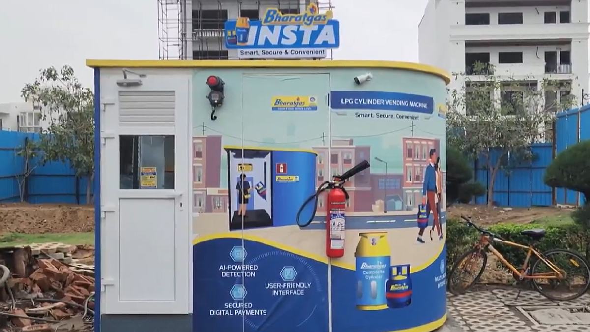 Bharat Gas Launches Gas ATM in Delhi-NCR for Quick LPG Access