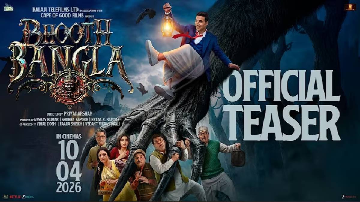 Bhooth Bangla Teaser Brings Horror and Comedy Together in Bollywood’s 2026 Release