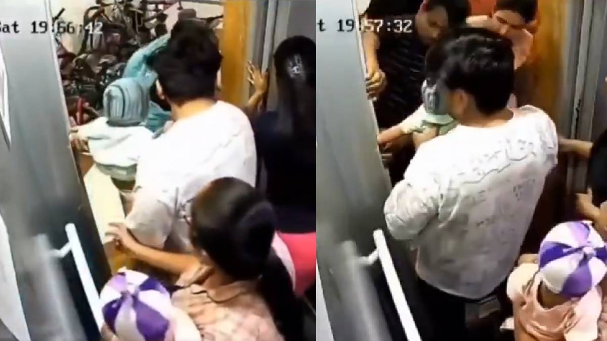 Child’s Hand Stuck in Lift Gate Raises Safety Concerns in Pune