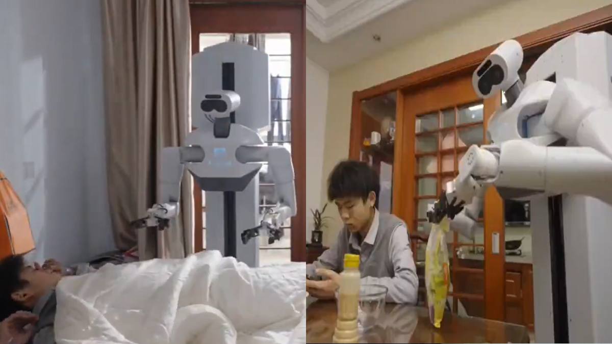 China's Unipath Household Robot: AI Robot That Wakes You, Cleans, and Cooks Meals