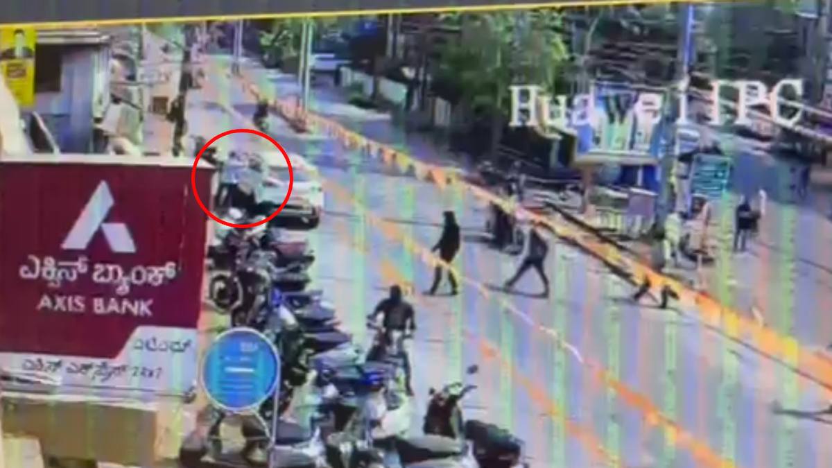 Congress Leader Gopal Nayak Attacked in Ankola; CCTV Video Viral, Four Arrested