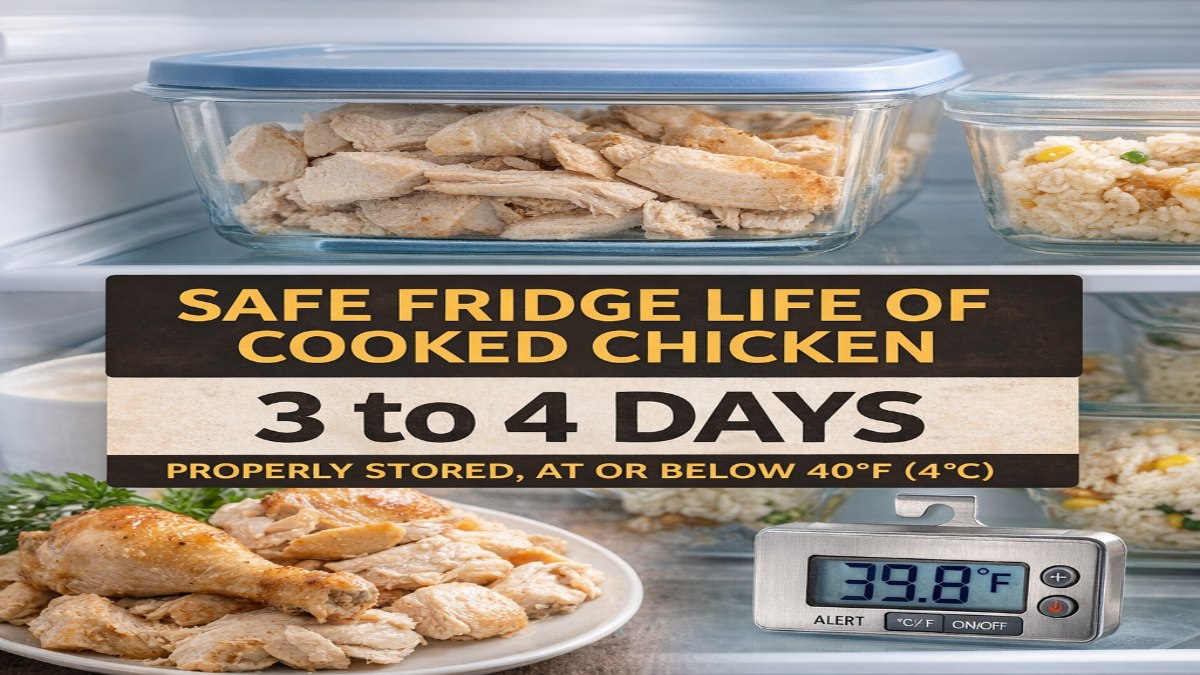 How Long Can Cooked Chicken Stay Safe in the Fridge? Food Safety Experts Explain
