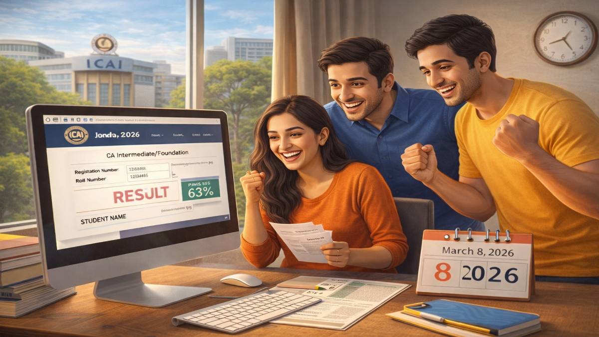 CA ವಿದ್ಯಾರ್ಥಿಗಳ ಗಮನಕ್ಕೆ - ಜನವರಿ 2026ರ ಪರೀಕ್ಷಾ ಫಲಿತಾಂಶ ಪ್ರಕಟಣೆಯ ಸಂಪೂರ್ಣ ವಿವರ ಇಲ್ಲಿದೆ!!