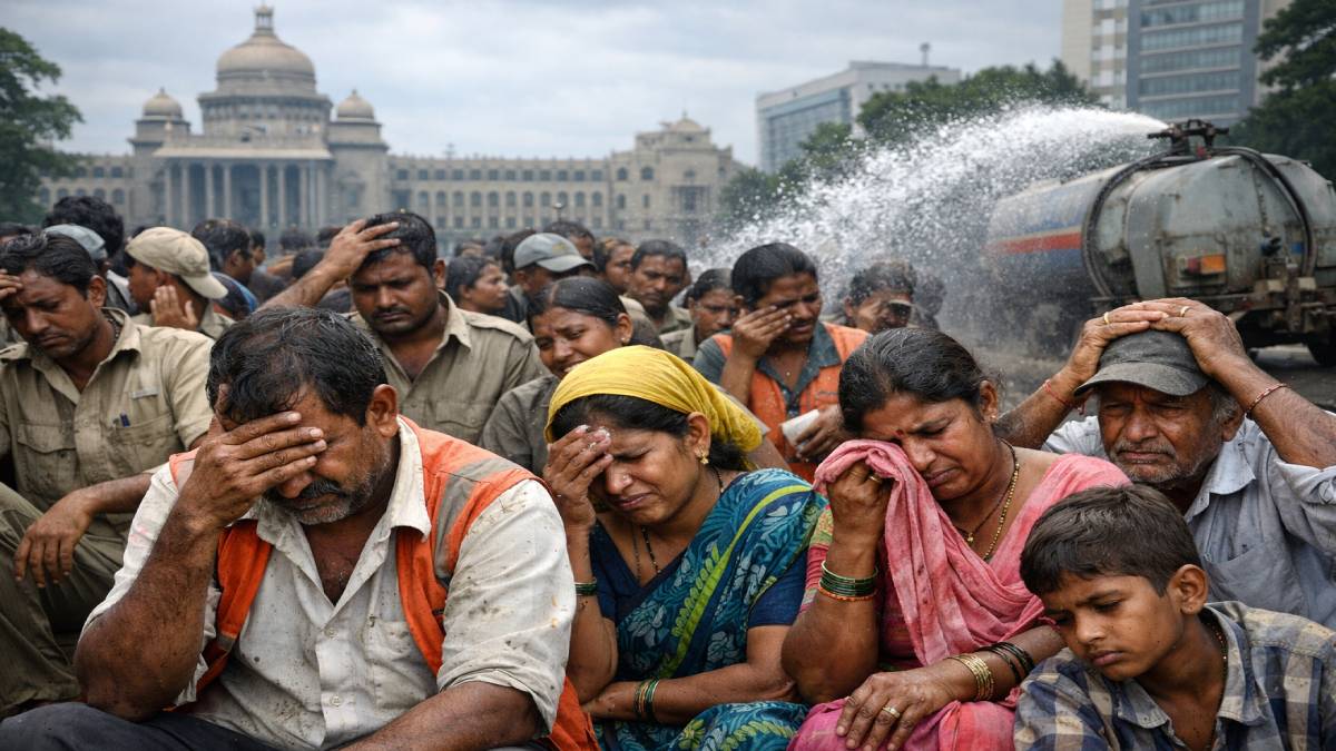 ಹೊರಗುತ್ತಿಗೆ ನೌಕರರಿಗೆ ಬಿಗ್ ಶಾಕ್: ಖಾಯಂಗೊಳಿಸಲು ಬರಲ್ಲ ಅಂದ ಸರ್ಕಾರ - ಲಕ್ಷಾಂತರ ಕುಟುಂಬಗಳ ಆಸೆಗೆ ತಣ್ಣೀರು!!