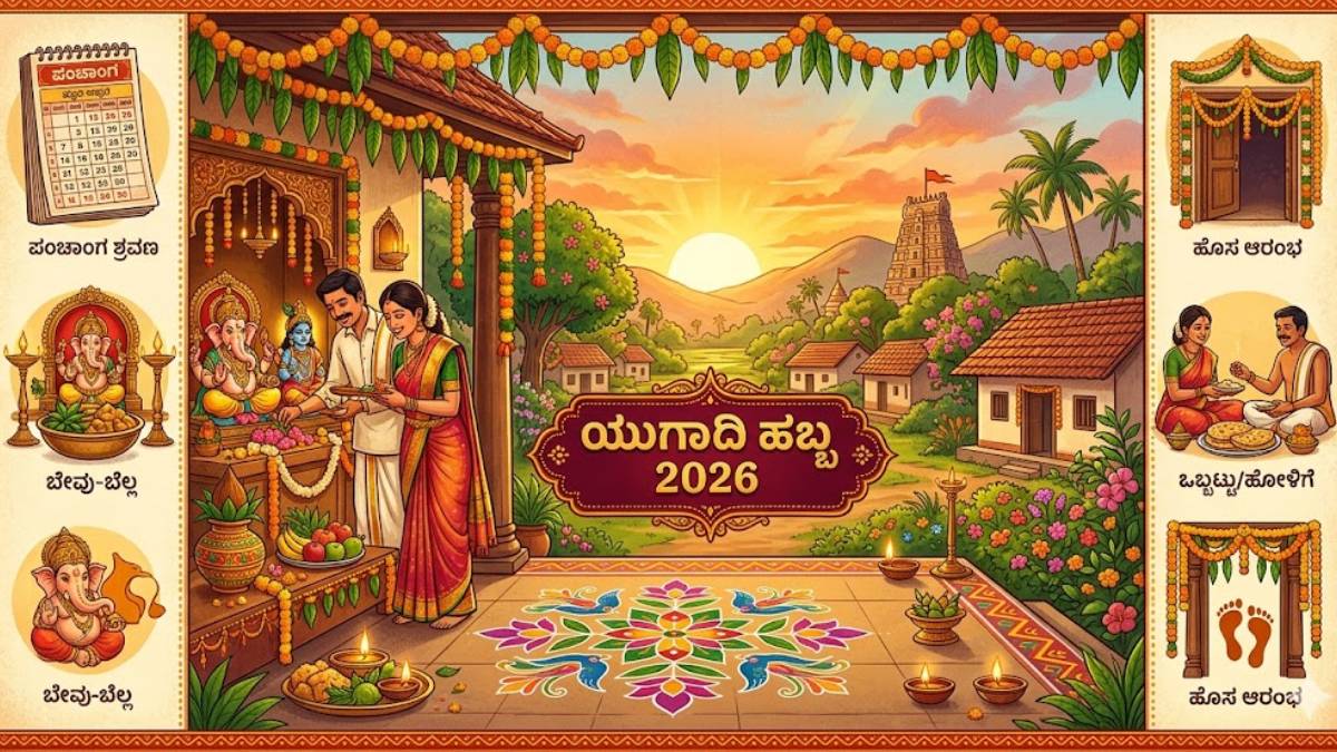 2026ರ ಯುಗಾದಿ - ನಿಮ್ಮ ಮನೆಯಲ್ಲಿ ಈ ಹಬ್ಬವನ್ನು ಶಾಸ್ತ್ರೋಕ್ತವಾಗಿ ಆಚರಿಸುವುದು ಹೇಗೆ? ಕಂಪ್ಲೀಟ್ ಪೂಜಾ ಗೈಡ್ ಇಲ್ಲಿದೆ!!