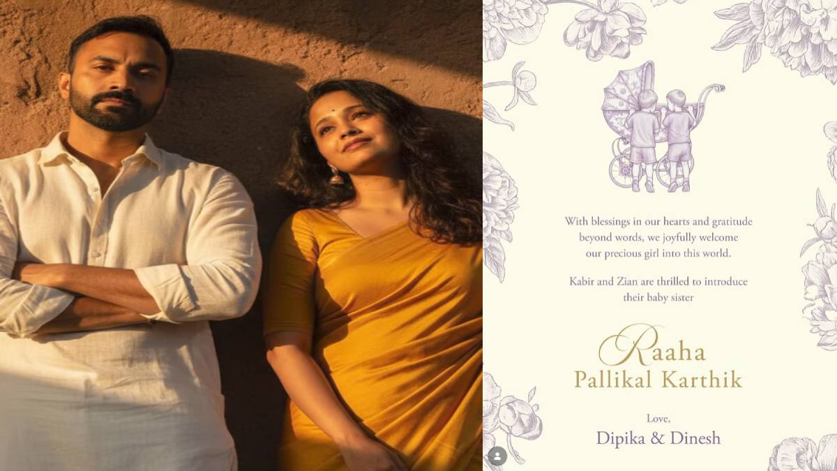 Dinesh Karthik, Dipika Pallikal Welcome Third Child, Reveal Baby Name